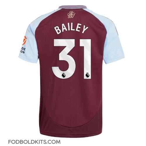 Aston Villa Leon Bailey #31 Hjemmebanetrøje 2024-25 Kortærmet